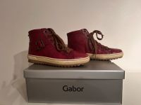 Gabor Damen Sneaker Glattleder dark red Gr.4 im Originalkarton Kreis Pinneberg - Pinneberg Vorschau