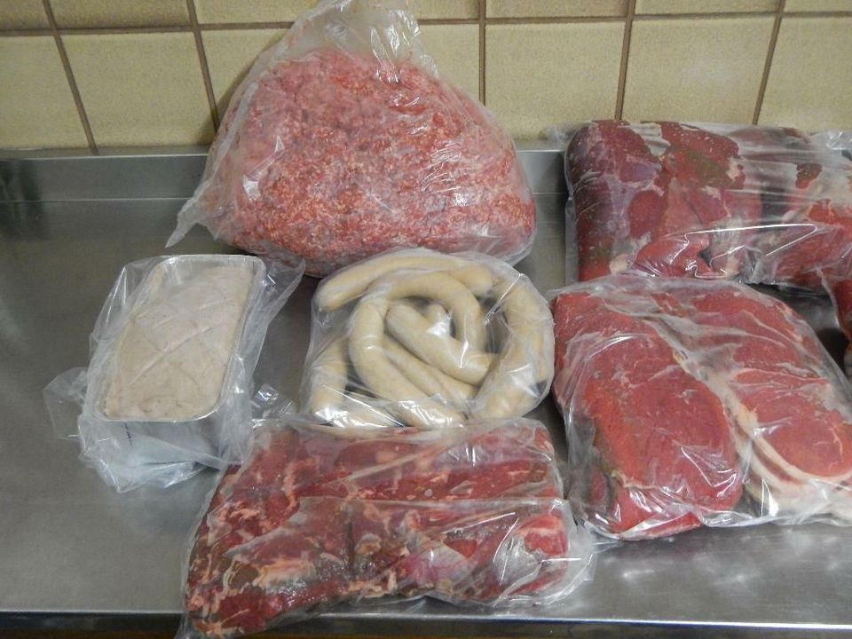 Rindfleisch aus artgerechter Haltung, Galloway, Highland Fleisch in Stelle