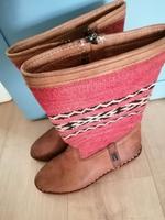 Sabah Ibiza Stiefel vintage Gr.39 ? 6 Boots Leder Stiefeletten - Bad Reichenhall - Nonn Vorschau