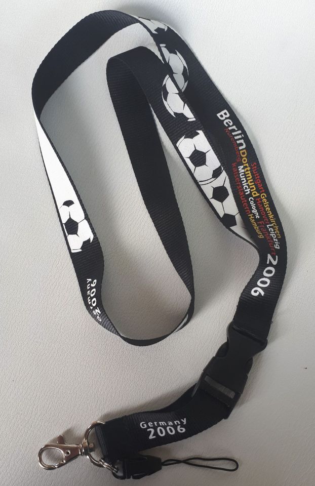 Lanyard - Fußball WM 2006 in Deutschland - Schlüsselanhänger in Konstanz