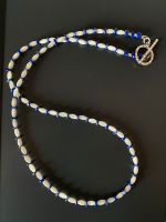 Edelstein Lapislazuli Perlmutt Kette Collier Neu Bayern - Knetzgau Vorschau