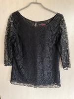 Tom Tailor Spitzen Bluse Shirt Schwarz Gr 36 Bayern - Perlesreut Vorschau