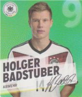 Rewe Sammelkarte Fußball WM 2014 Nr.9 Holger Badstuber Baden-Württemberg - Eppelheim Vorschau
