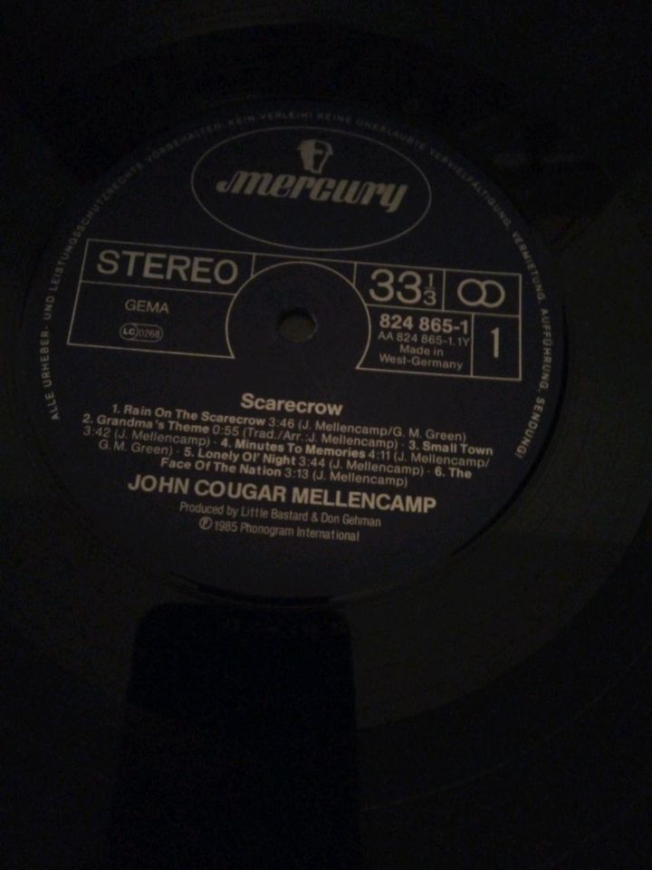 John Cougar Mellencamp Scarecrow LP in Braunschweig