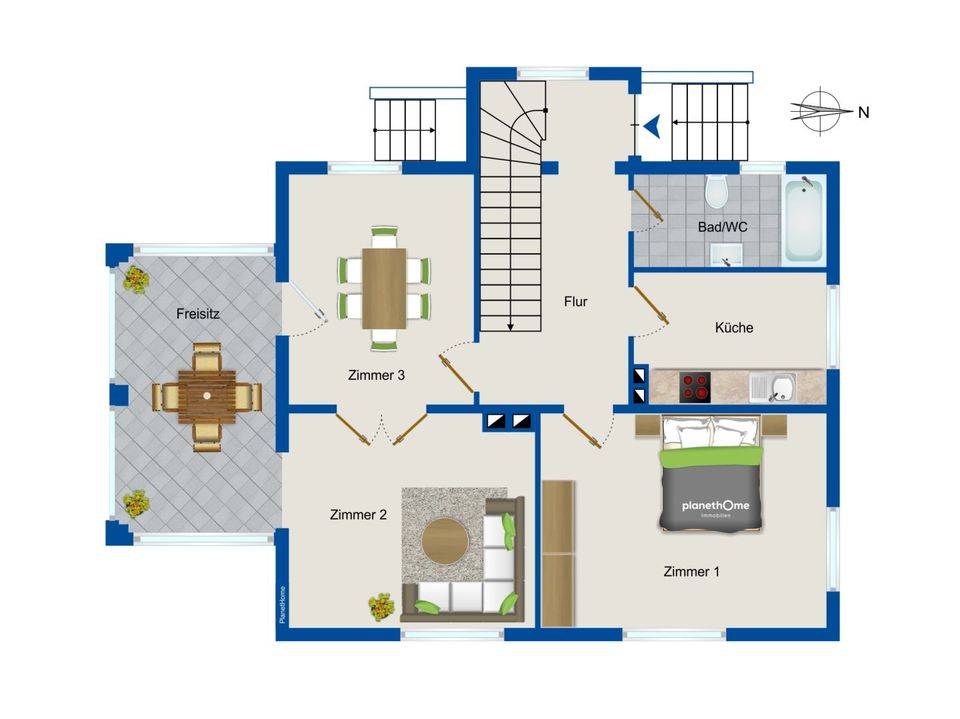 Wunderschönes Einfamilienhaus mit Kamin, Sommerküche und Ferienhaus in einer fantastischen Gegend in Dessau-Roßlau