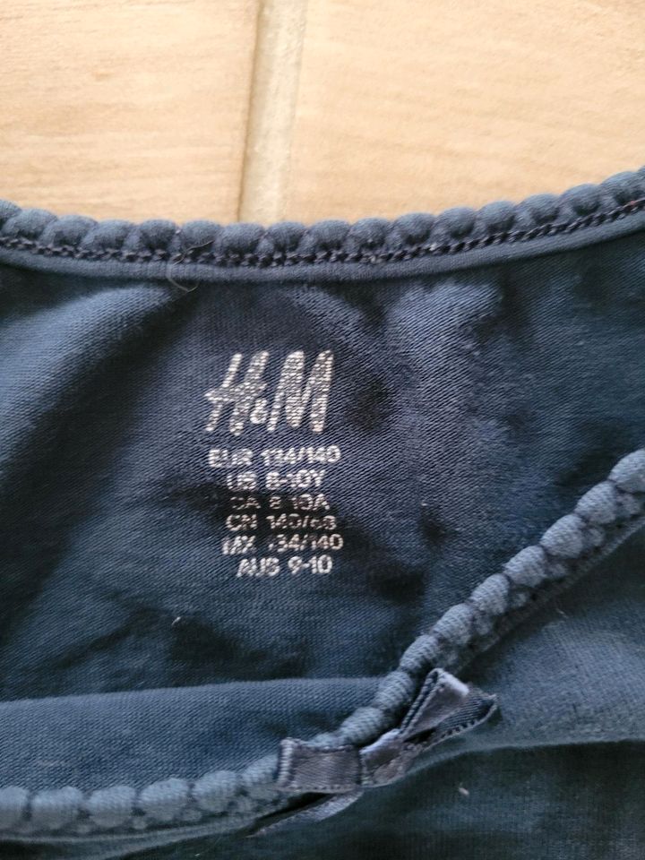 3x Unterhemden Set Gr. 134 140 Mädchen von H&M in Obertraubling