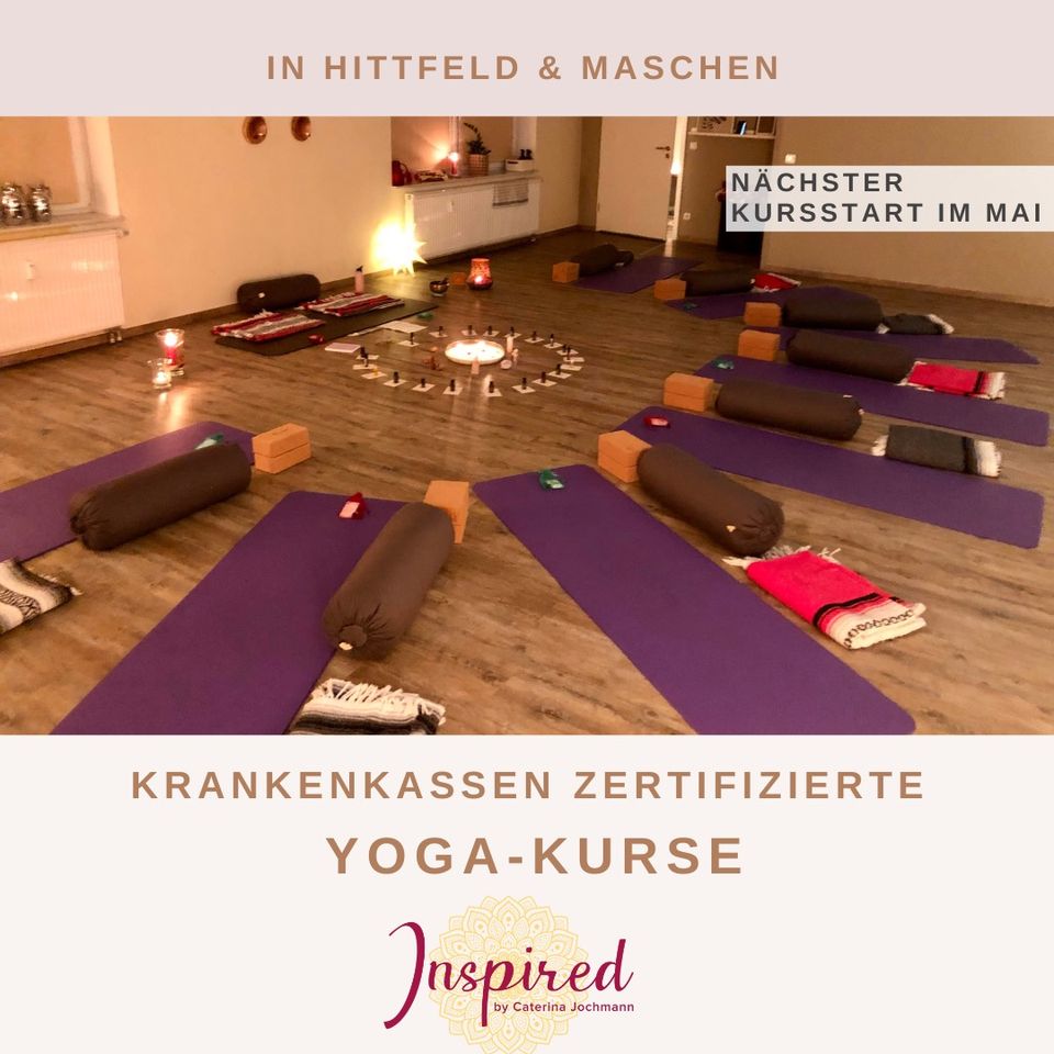 Yoga Präventionskurse Hatha, Yin & Entspannung in Seevetal