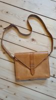 Retro Handtasche Leder Natur Beige Bayern - Huglfing Vorschau