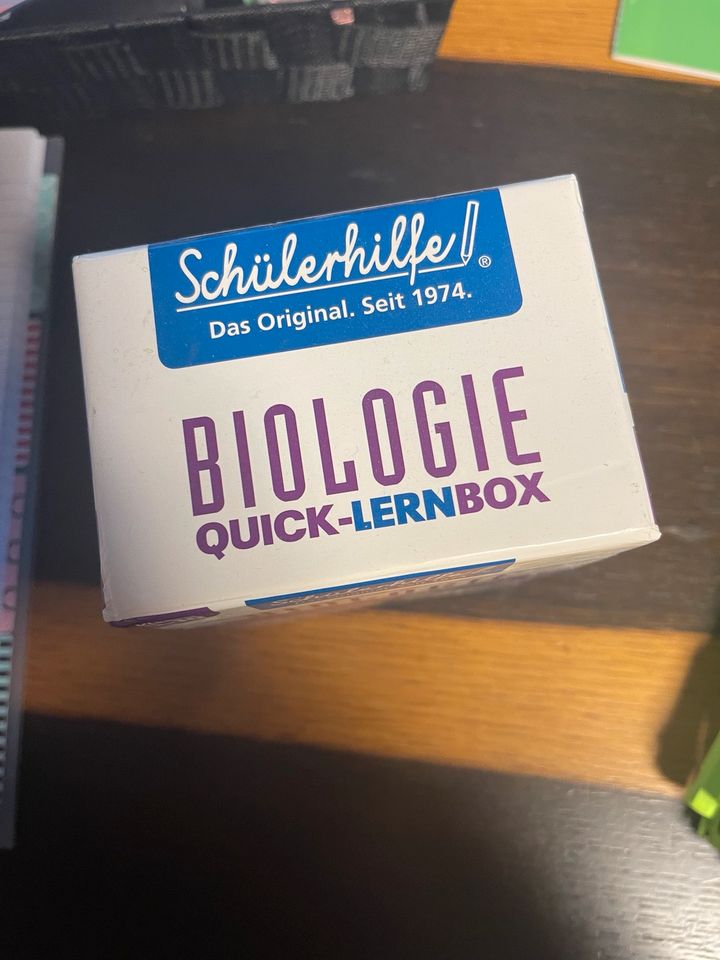 Schülerhilfe Biologie Quick-Lernbox Klasse 5-10 in Essen