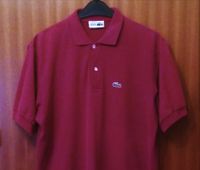 Chemise Lacoste Polo-Shirt 90er Vintage dunkelrot bordeaux Gr.6 L Berlin - Tempelhof Vorschau