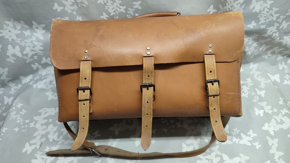 Leder Werkzeugtasche Werkzeugkoffer Lederkoffer Ledertasche in Gelsenkirchen