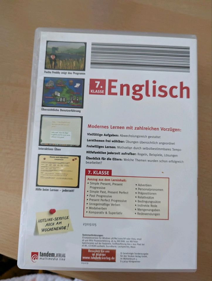 Schülerhilfe CD-Rom, Deutsch, Französisch, Englisch in Künzell