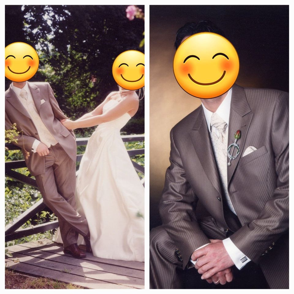 Hochzeitsanzug Masterhand komplett Größe 48 in Georgsmarienhütte