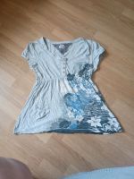 Tommy Hilfiger Denim T-Shirt grau Blumen Brandenburg - Eberswalde Vorschau