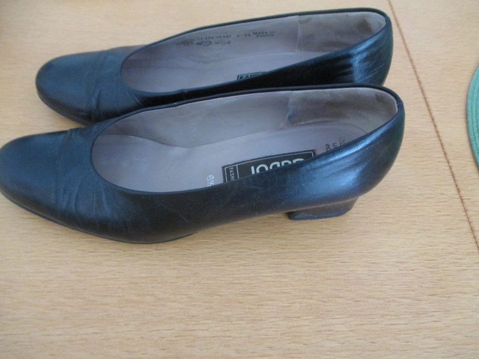 GARBOR schwarze Leder Pumps Porto inkl.! Gr. 39,5 in Bonn