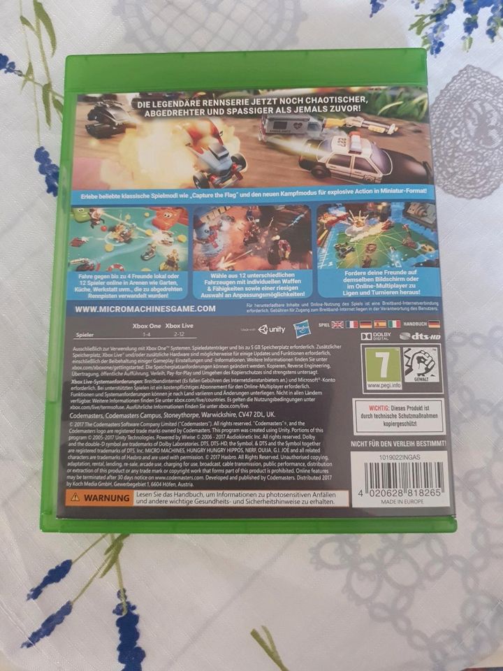 XBox one Micromachines -World Series- in Berlin