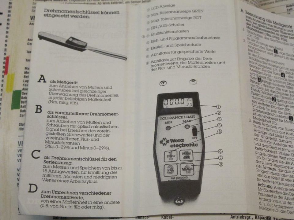 Digitaler Profi Drehmomentschlüssel WERA 7915C SnapOn 2503CF in Gronau (Westfalen)