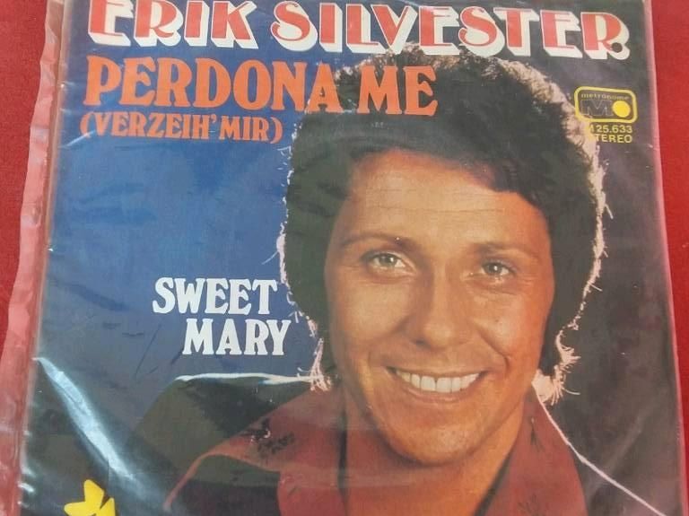 Schallplatte/Single, ERIK SILVESTER, " PERDONA ME", in Elmshorn