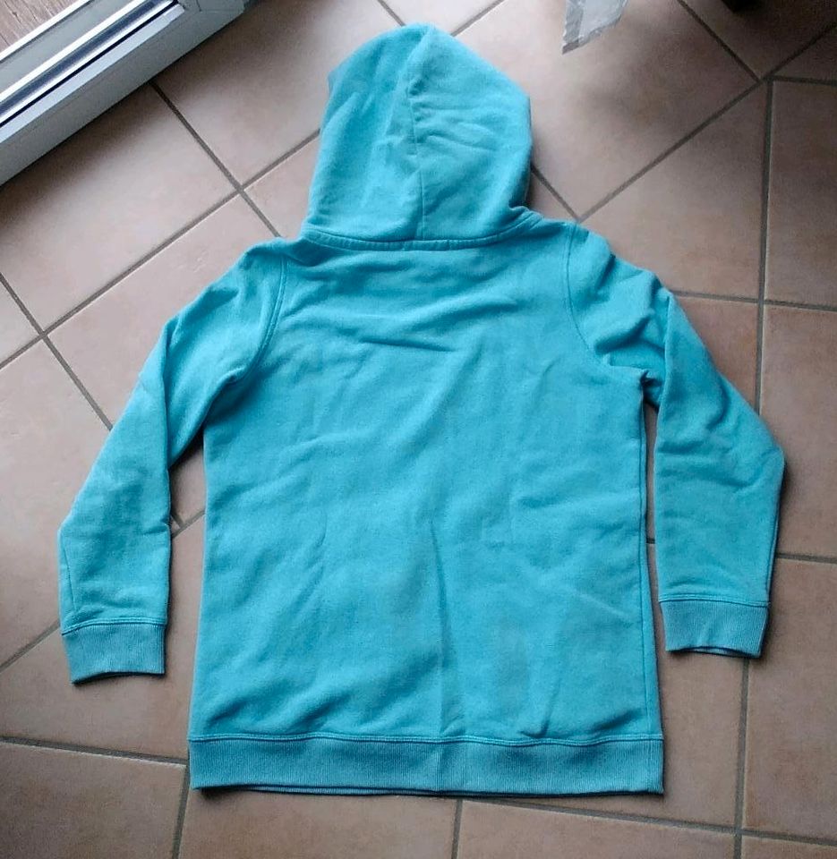 Cecil M 40 Pullover Hoodie türkis in Drage