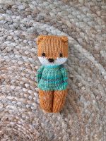 Handgestrickt Fuchs Neugeborenenfotografie Props Kuscheltier Hessen - Wächtersbach Vorschau