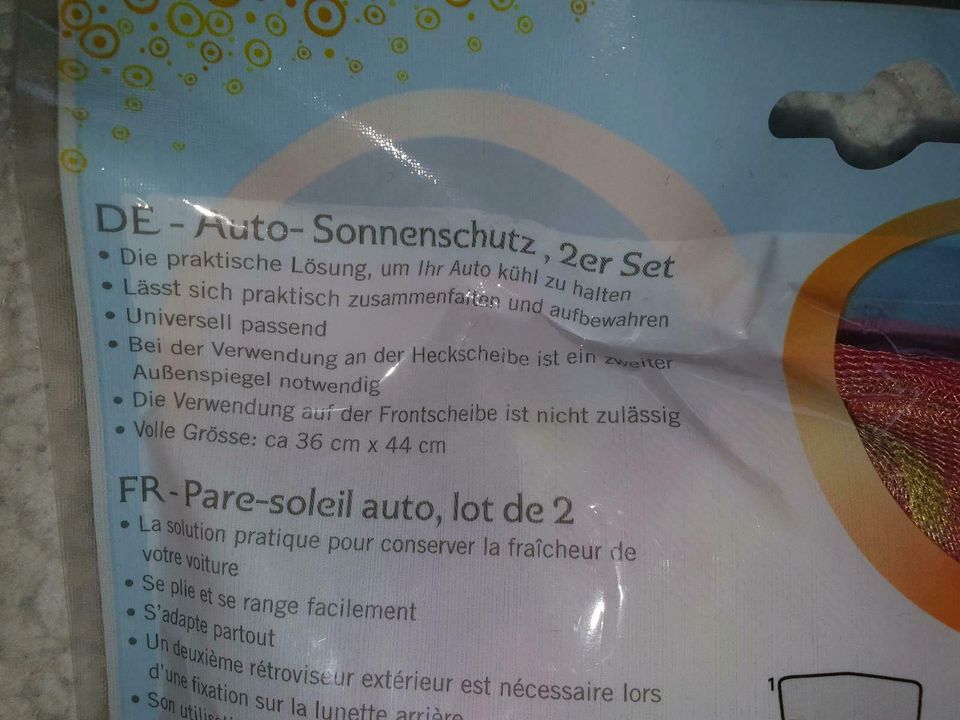 Auto Sonnenschutz Kinder Sonnenschutz seitenfenster 2er pack 44 x