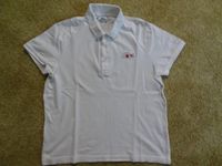 Lacoste Poloshirt Gr.5/M Japan Regular weiß großes Logo Bayern - Fürth Vorschau