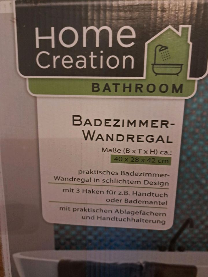 Wandregal Badezimmer Regal Bad Ablage Neu in Kiel
