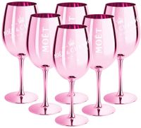 Moët & Chandon Rosé Champagner Gläser echtglas pink 4 Stück Baden-Württemberg - Appenweier Vorschau