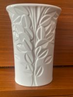 Vase Seltmann Weiden weiss 19cm Blätter Niedersachsen - Stelle Vorschau