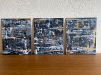 3er Set Acrylbilder | Schwarz | Weiß | Gold Rheinland-Pfalz - Mainz Vorschau