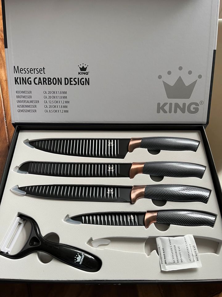 Messerset 4 Messer von King NEU im Karton in Berlin