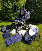 Kinderwagen /Buggy Hartan TopLine CL blau/weiß Luftreifen+Zubehör Bayern - Gammelsdorf Vorschau