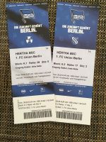 Geisterspiel Ticket Eintrittskarte Hertha BSC : 1 FC Union Berlin Berlin - Hellersdorf Vorschau