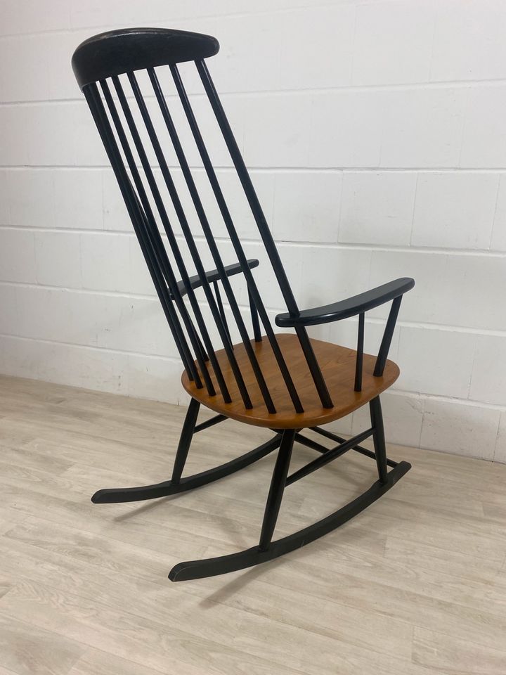 Vintage Schaukelstuhl rockingchair midcentury ASKO TAPIOVAARA 60s in Delmenhorst