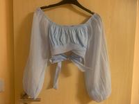 Süßes Crop Top hellblau Gr. XS Bayern - Illertissen Vorschau