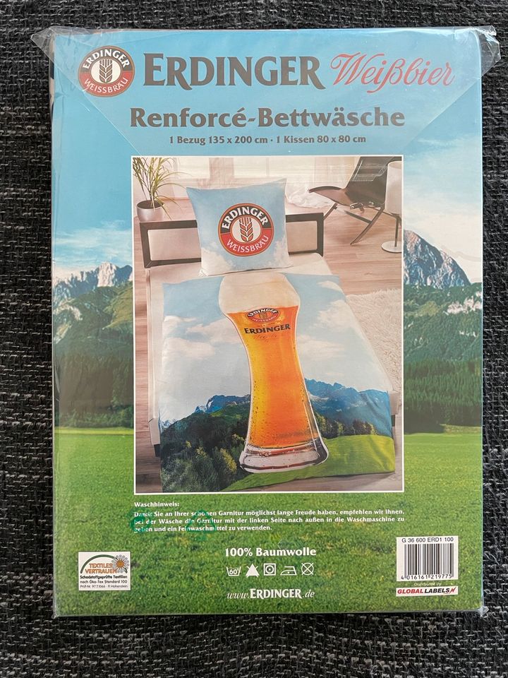 Erdinger Weißbier - Bettwäsche (Bier) in Hildesheim