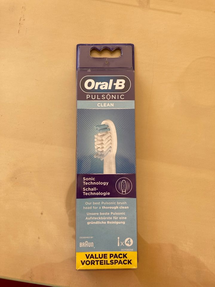 Oral B Pulsonic Zahnbürste Aufsätze 4x in Berlin
