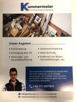 Entrümpelung / Entsorgung aller Art/ Wohnungsauflösungen / Abfall Bayern - Geiselhöring Vorschau