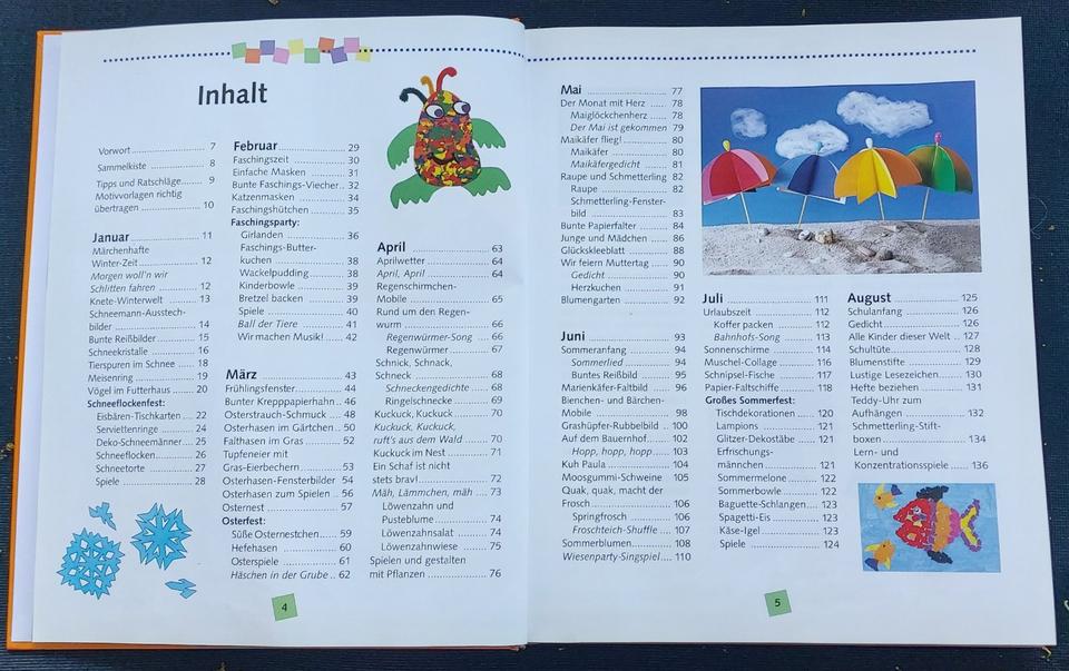 Kinder-Jahreskarussell - Basteln, Spielen, Feste feiern in Gelnhausen