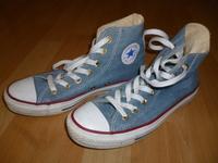 Jeans-Chucks von Converse mit Blumen Kiel - Kiel - Vorstadt Vorschau