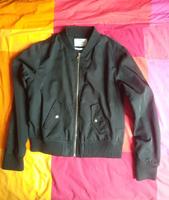 Bomberjacke schwarz Bershka M Leipzig - Connewitz Vorschau