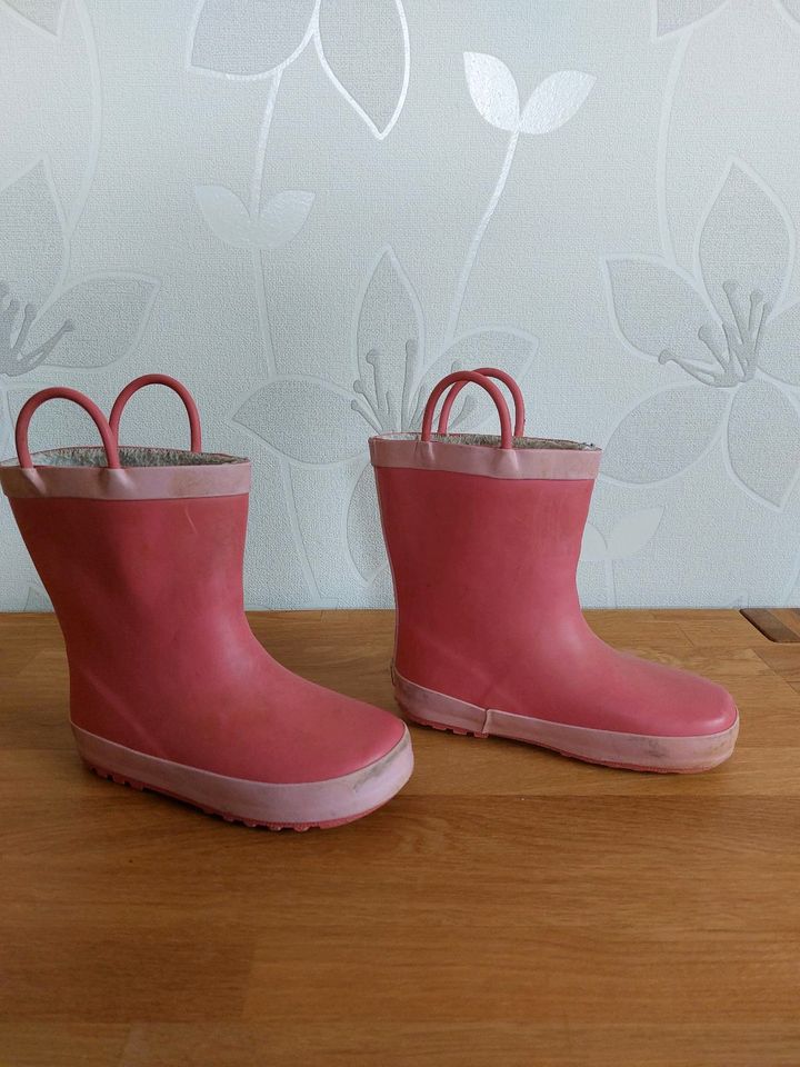 Gummistiefel Mädchen Regenstiefel Größe 27 pinke Stiefel in Lindlar