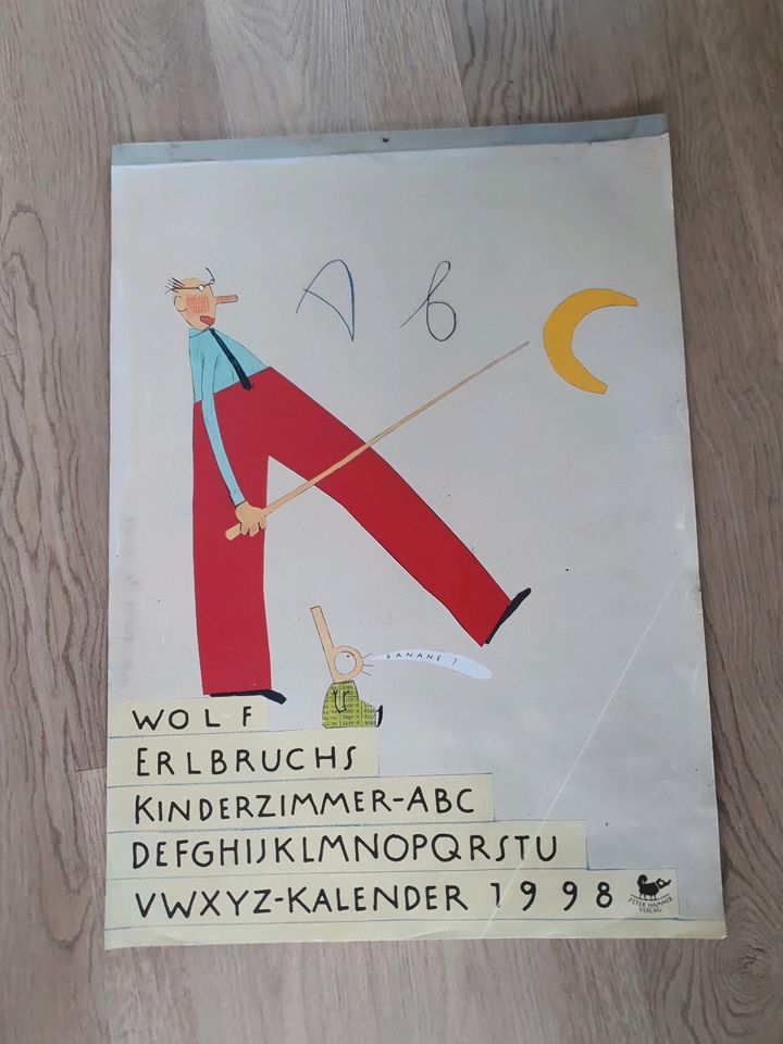 Antik  kalender   Wolf Erlbuchs   1998 in Düsseldorf