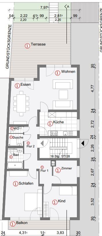 Idyllisches 8-Parteienhaus im malerischen Dichterviertel von Frankfurt in Frankfurt am Main