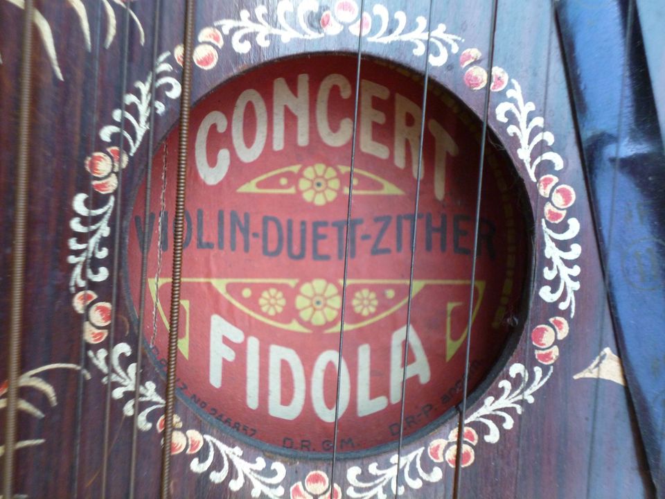 ZITHER FIDOLA -VIOLIN-DUETT-ZITHER von ca. 1912 in Berlin