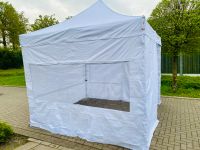 Faltpavillon Pro 3x3m mit Seitenteile Weiss mieten leihen verleih Bielefeld - Senne Vorschau