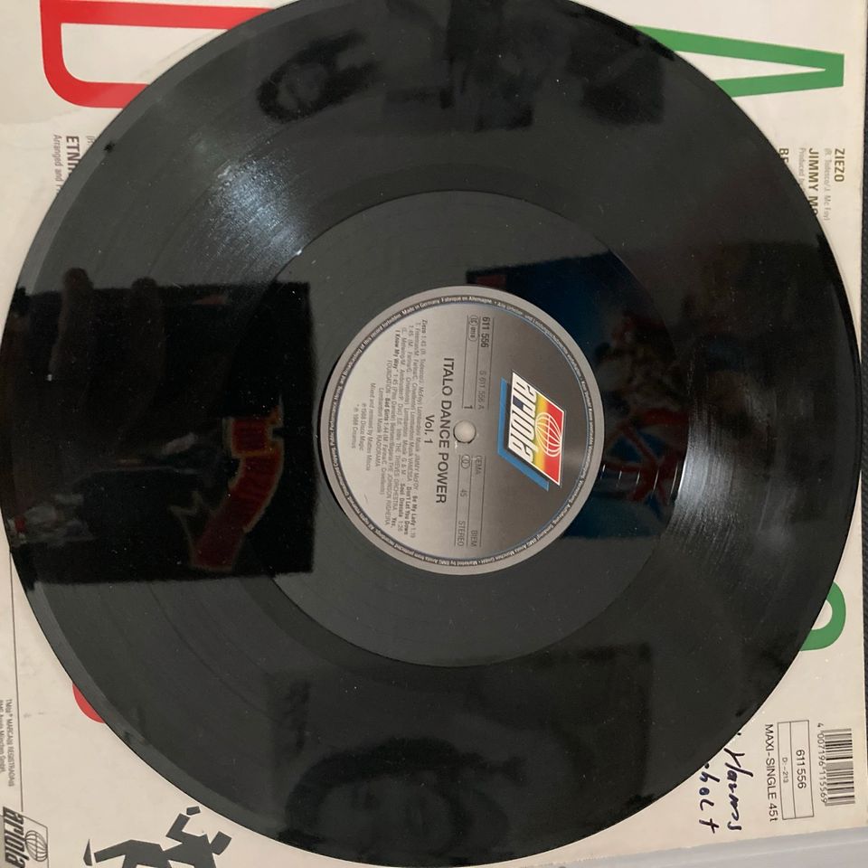 Italo Dance Power 1 LP Vinyl 12“ Schallplatte Maxi Sampler Mix in Westerstede