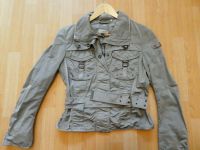 Jacke silber Peuterey Gr. 38 Sommer Frühjahr Business top Zustand Duisburg - Duisburg-Mitte Vorschau