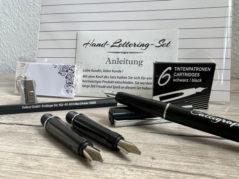 Hand-Lettering-Set in Hannover