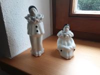 Zwei Pierrot Figuren  /  Deko Bayern - Neureichenau Vorschau